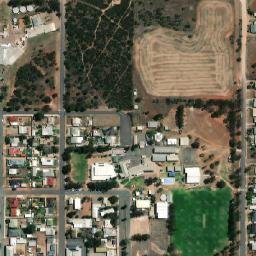 Satellite imagery of Old Cleve Silver Mine, AU