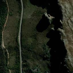 Satellite imagery of cairn, ZA