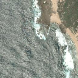 Satellite imagery of Cape Clairault, AU