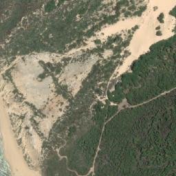 Satellite imagery of Cape Clairault, AU