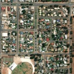 Satellite imagery of Old Cleve Silver Mine, AU