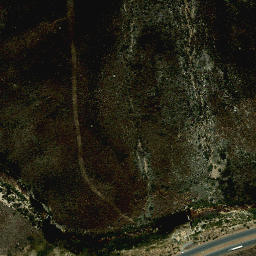 Satellite imagery of Rooster Tail rapid, ZA