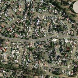 Satellite imagery of Cranebrook Reservoir, AU