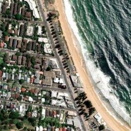 Satellite imagery of Collaroy, AU
