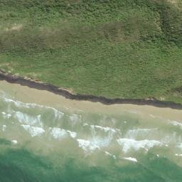 Satellite imagery of Woody Cape, ZA
