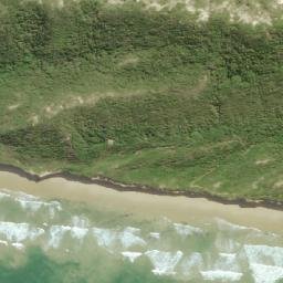 Satellite imagery of Woody Cape, ZA