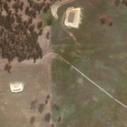 Satellite imagery of Saddleback Hill, AU
