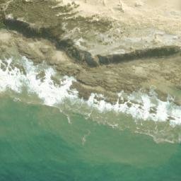 Satellite imagery of Cape Padrone, ZA