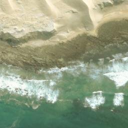 Satellite imagery of Cape Padrone, ZA