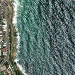 Satellite imagery of Curl Curl Head, AU