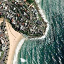 Satellite imagery of Manly Rock, AU
