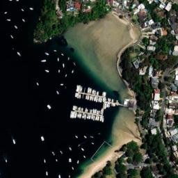 Satellite imagery of Clontarf Point, AU