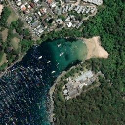 Satellite imagery of Little Manly Point, AU