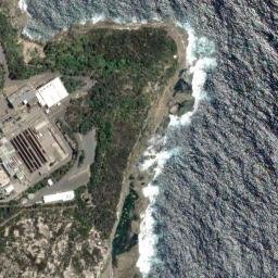 Satellite imagery of Blue Fish Point, AU