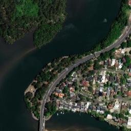 Satellite imagery of Linley Point, AU