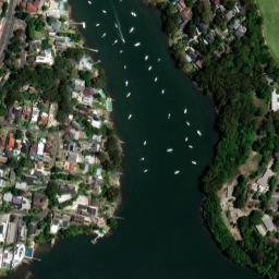 Satellite imagery of Linley Point, AU