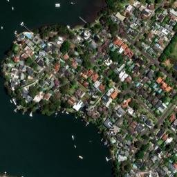 Satellite imagery of Newcombe Point, AU