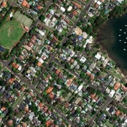 Satellite imagery of Newcombe Point, AU