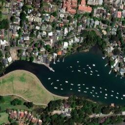 Satellite imagery of Huntleys Point, AU