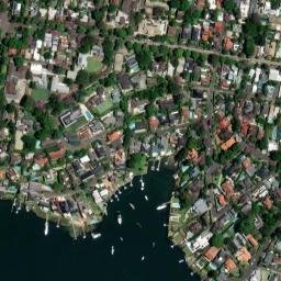 Satellite imagery of Huntleys Point, AU