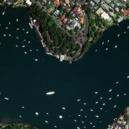 Satellite imagery of Newcombe Point, AU