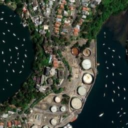 Satellite imagery of Onions Point, AU