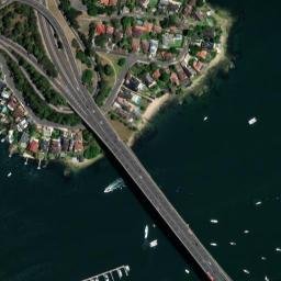 Satellite imagery of Huntleys Point, AU
