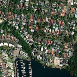 Satellite imagery of Newcombe Point, AU