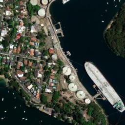 Satellite imagery of Manns Point, AU