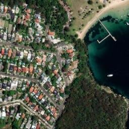 Satellite imagery of Georges Heights Lookout, AU