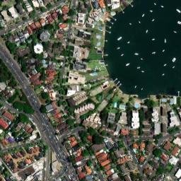 Satellite imagery of Huntleys Point, AU