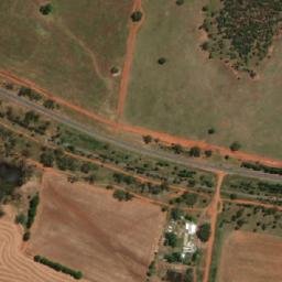 Satellite imagery of Conapaira Ridges, AU
