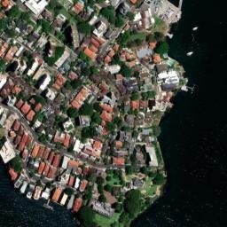 Satellite imagery of Fort Denison, AU