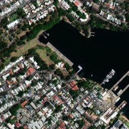 Satellite imagery of Robinsons Point, AU