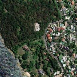 Satellite imagery of Bottle and Glass Point, AU