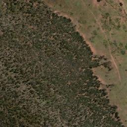 Satellite imagery of Narriah Mountain, AU