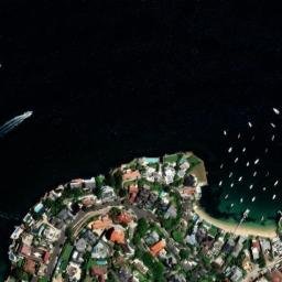 Satellite imagery of Point Piper, AU