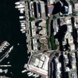 Australia Darling Harbour Satellite Map