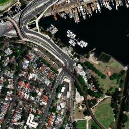 Satellite imagery of Glebe Point, AU
