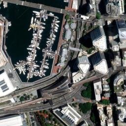 Satellite imagery of survey cos, AU