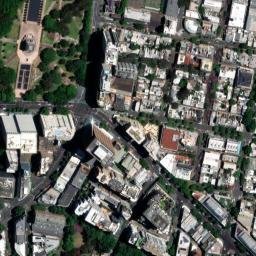 Satellite imagery of Sydney Tower, AU
