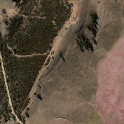 Satellite imagery of Mount Rufus, AU