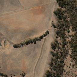 Satellite imagery of Mount Rufus, AU