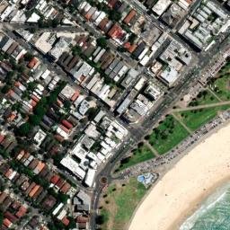 Satellite imagery of Bondi Surf Pavilion, AU