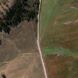 Satellite imagery of Mount Rufus, AU