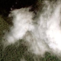 Satellite imagery of Mount Krungle Bungle, AU