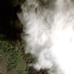 Satellite imagery of Mount Krungle Bungle, AU