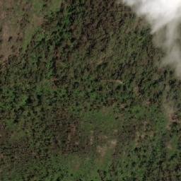 Satellite imagery of Mount Krungle Bungle, AU