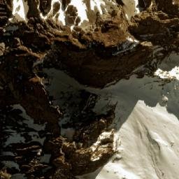 Satellite imagery of Cerro Puntiagudo, CL