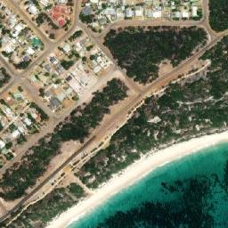 Satellite imagery of Mary Ann Point, AU